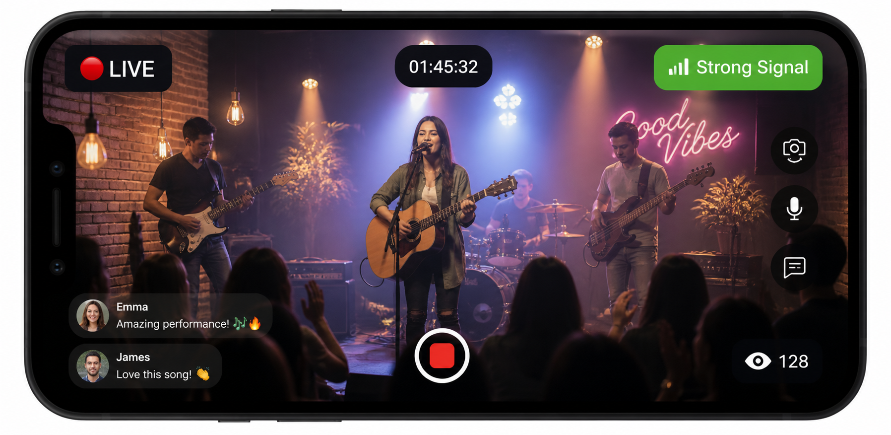 Concert live stream